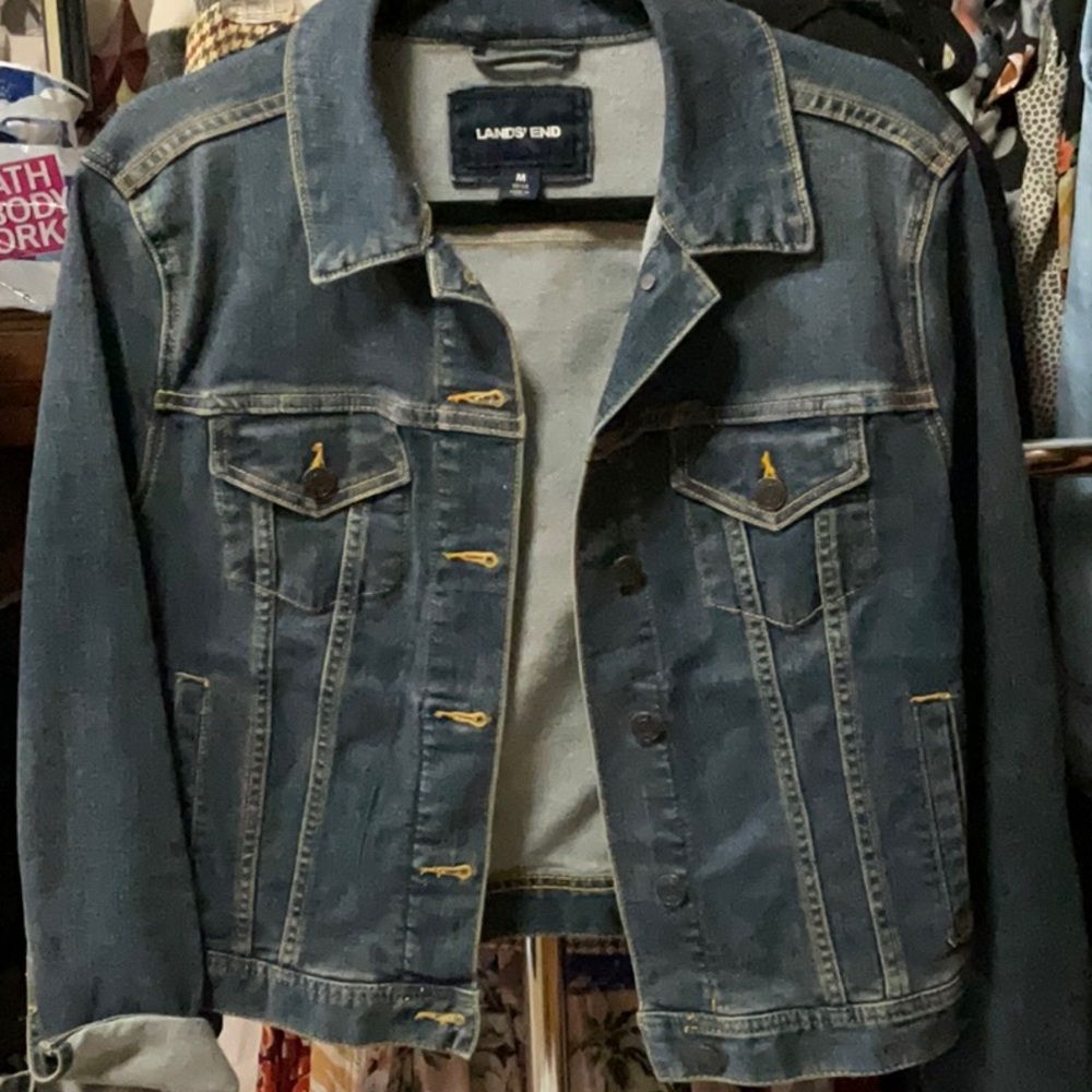 Lands End denim jacket